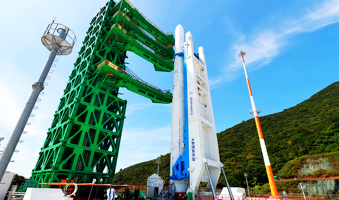 누리호, 출처 : 한국항공우주연구원