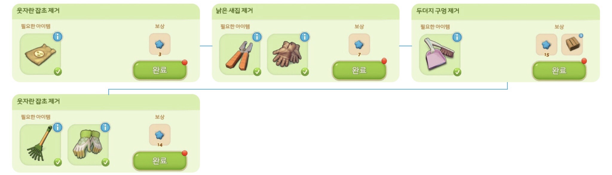 머지맨션 미로 구역 작업 퀘스트