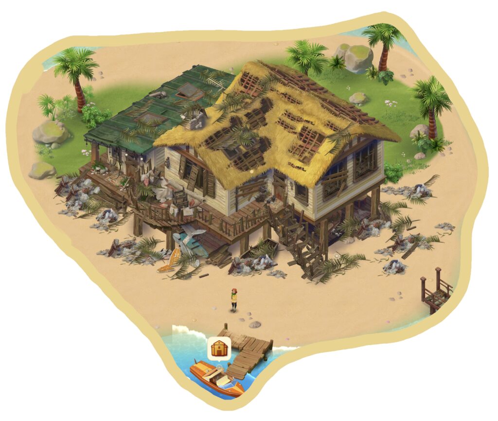 머지맨션 해변 섬 구역