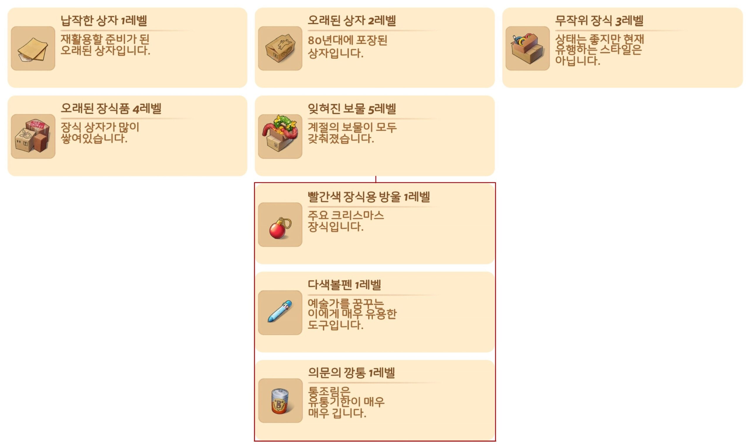 오래된장식