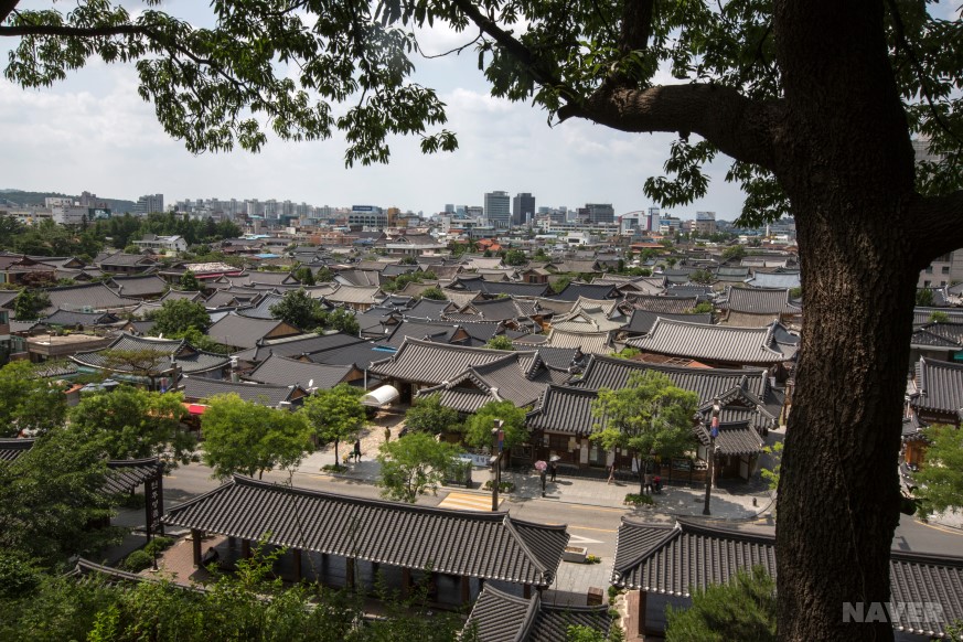 전주 한옥마을 전경