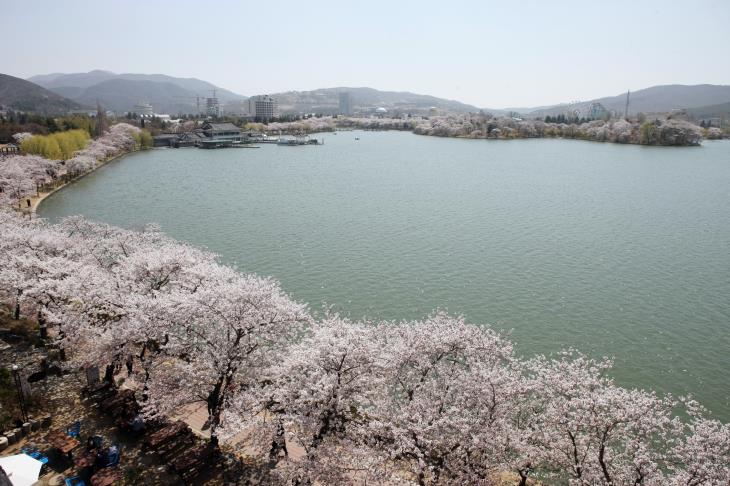보문호 풍경