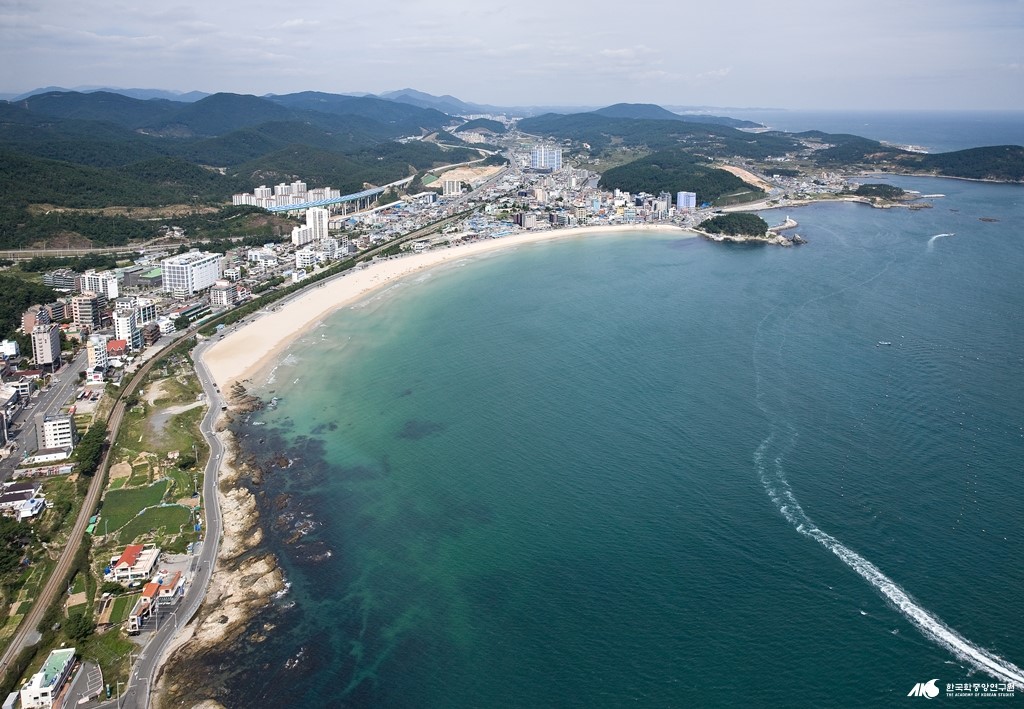 송정 해수욕장 전경