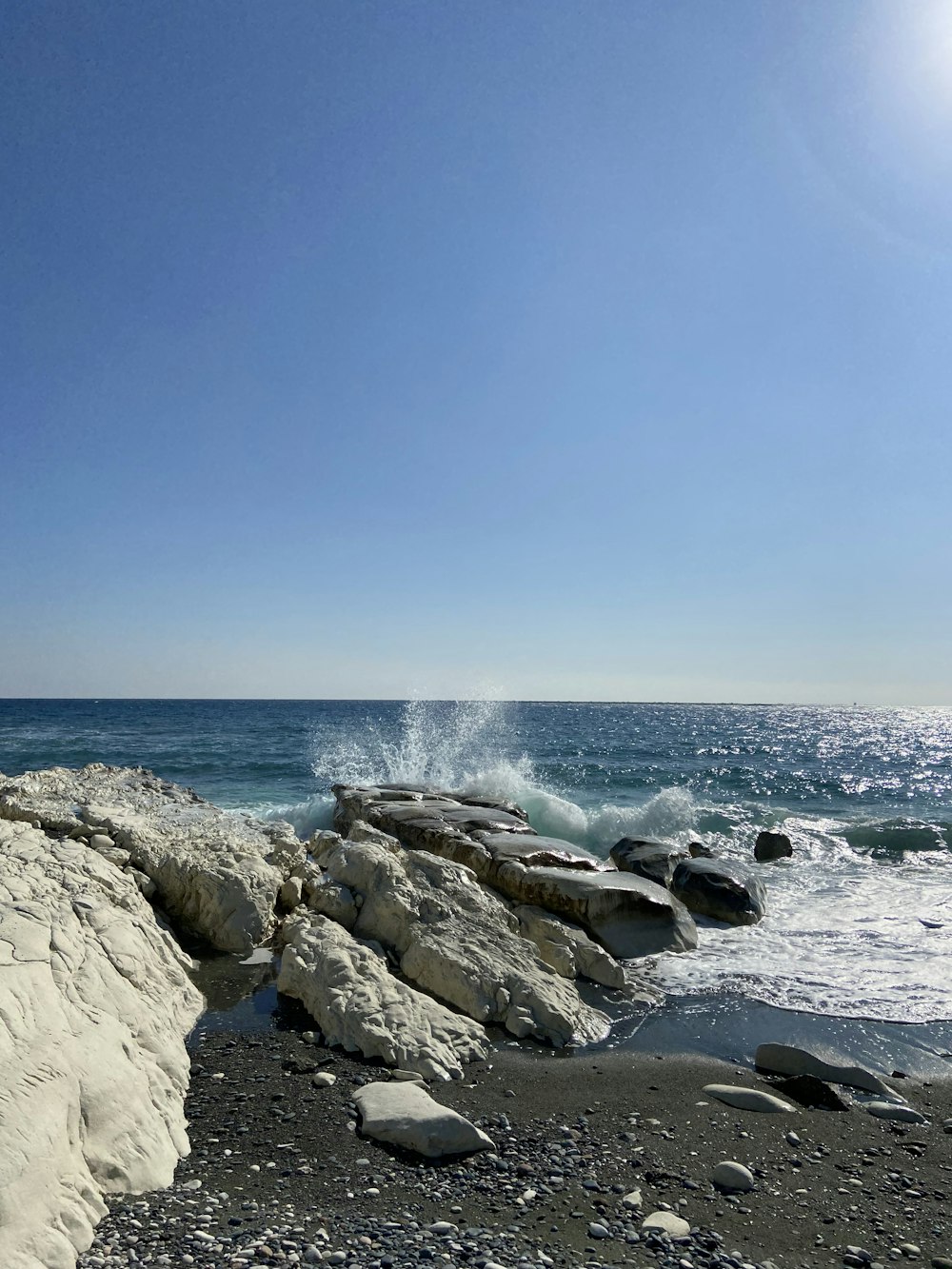 주문진 해변 풍경