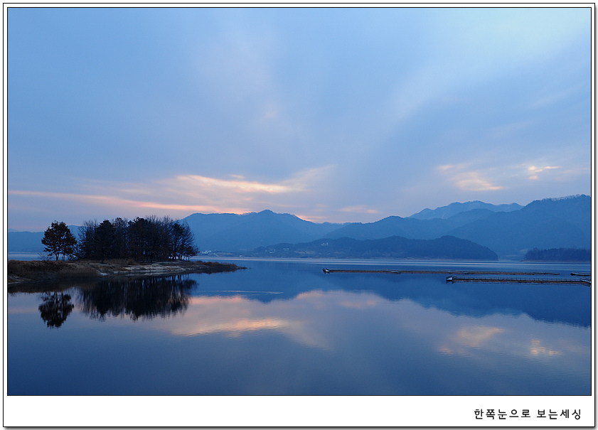 대청호 전경