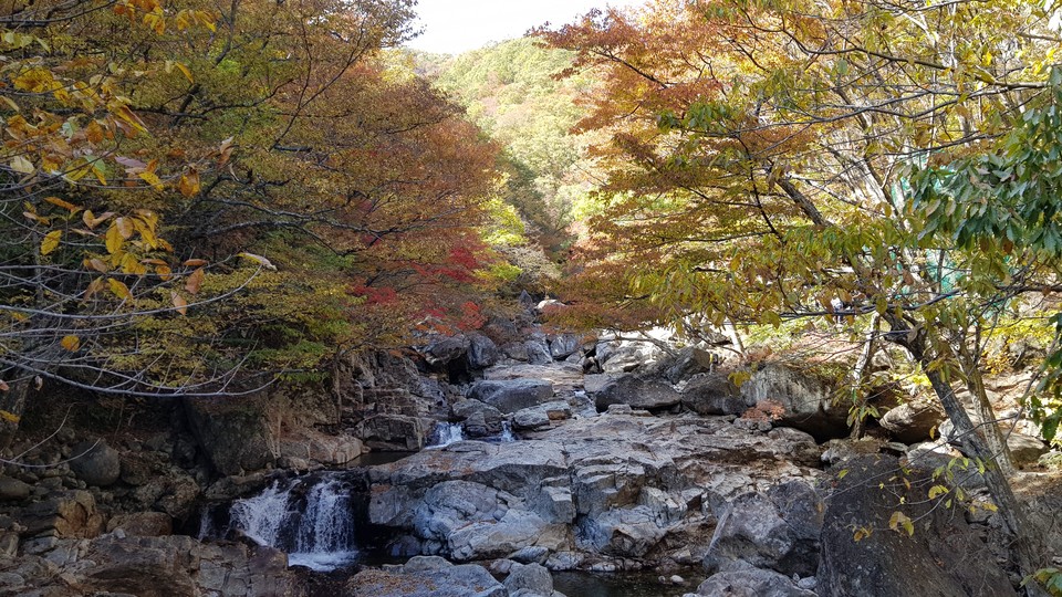 지리산 피아골계곡 전경