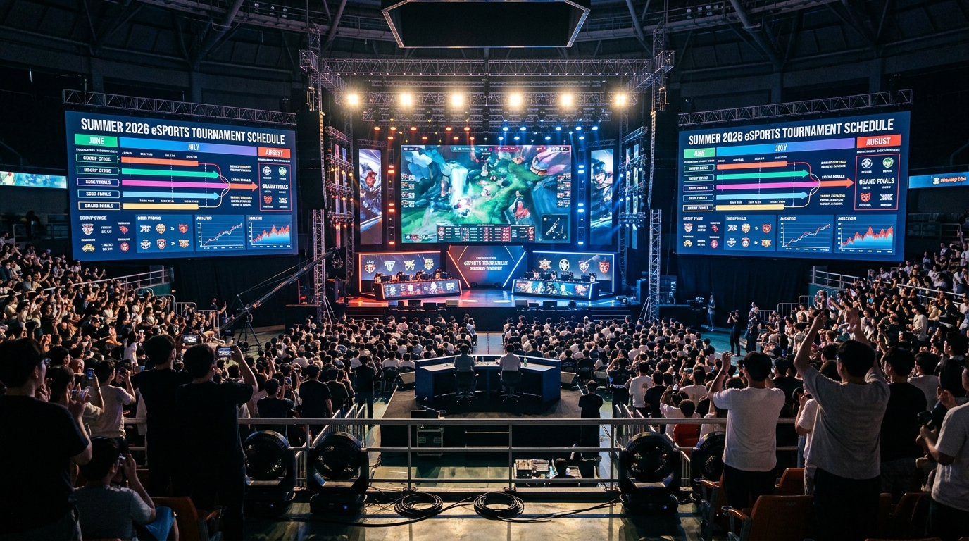 2026년 e스포츠 대회: 여름 시즌 주요 일정 및 팀 분석 여행