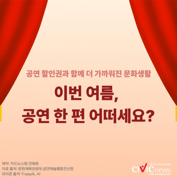 2026년 여름 뮤지컬 관람 정보 및 예매 방법 경치