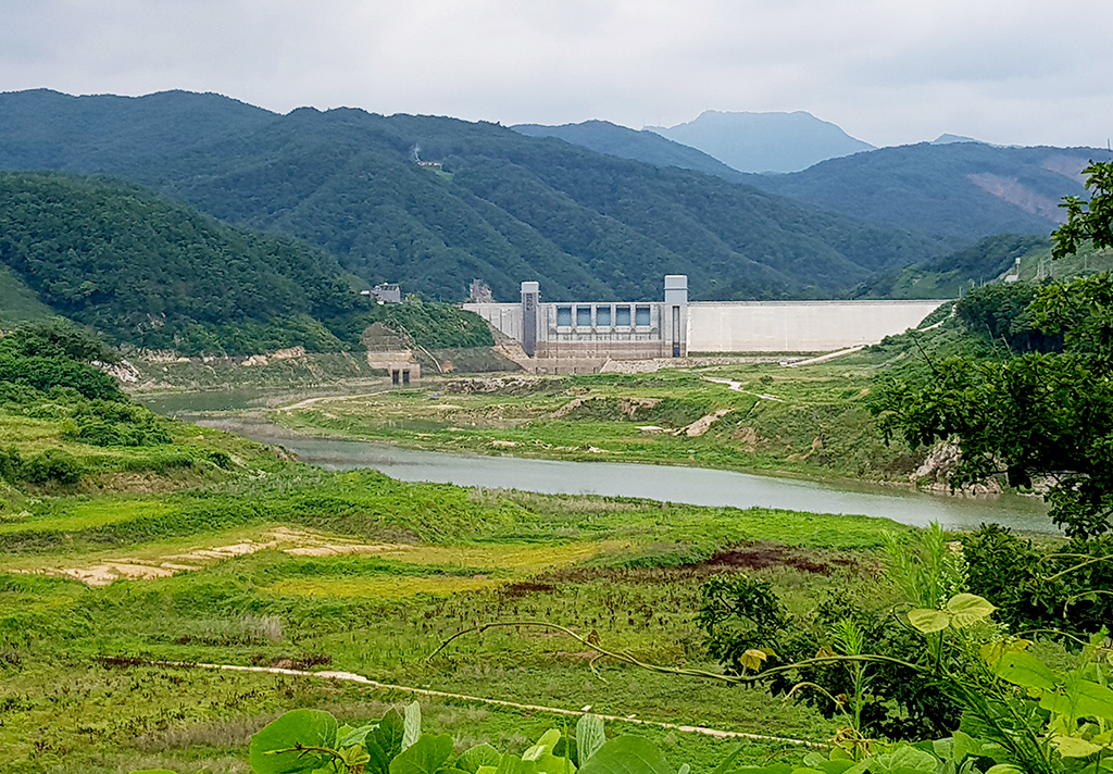 홍천 댐 전경