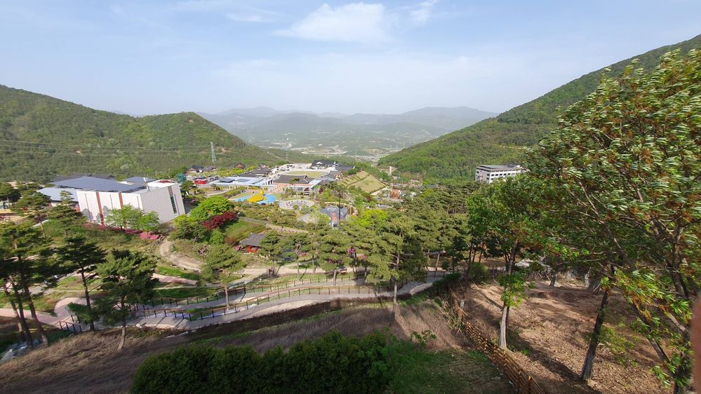 산청 한방테마파크 풍경
