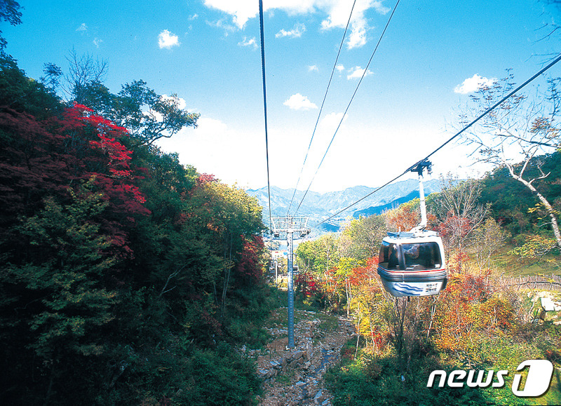 덕유산 리조트 풍경