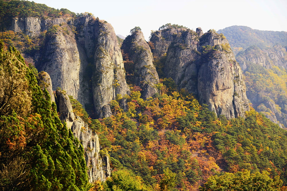주왕산국립공원 경치