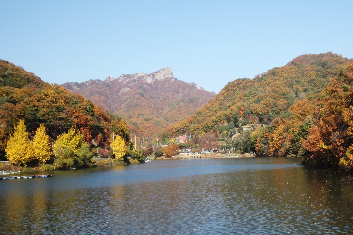 감악산 풍경